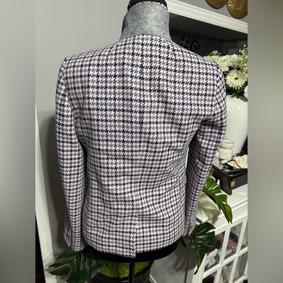 J.Crew Woolblend Schoolboy Houndstooth Blazer-Preloved - Picture 2 of 9